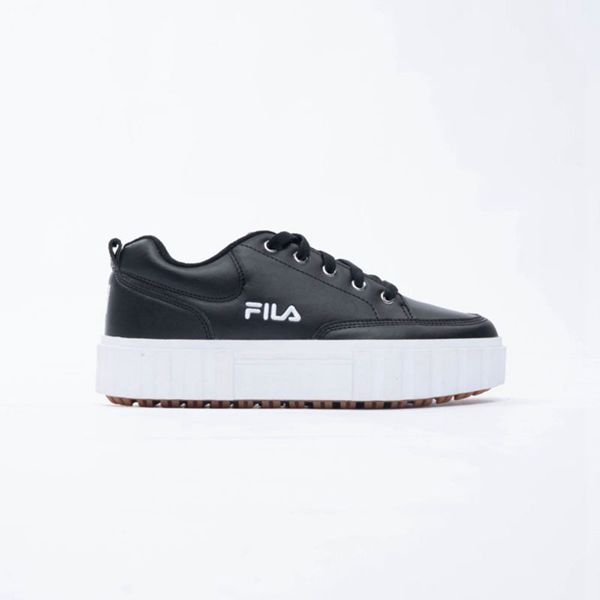 fila trainers womens black